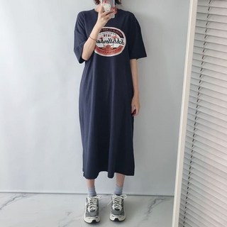 BORIMOM Clut 棉質大尺碼長版連身裙哺乳衣 SS498