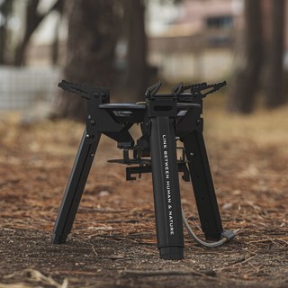 TIERRA Forte 露營強力燃燒爐, 黑色, 1個