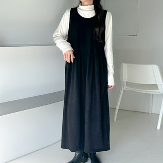 봉봉스토리 여행의시작 나시 골덴 임산부 원피스