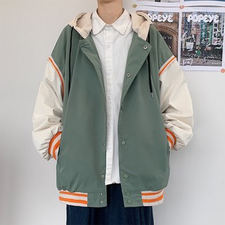 BLACK101 男士彩色工裝棒球外套 FC-2318684