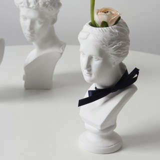 Lyublyu Shop 迷你仿古裝飾維納斯石膏像, 白色