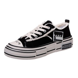 復古帆布女款休閒鞋