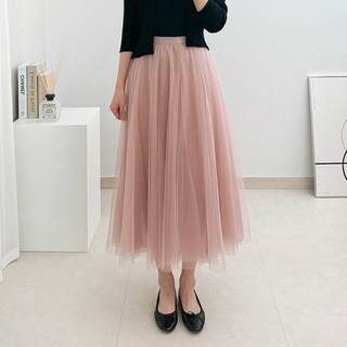 La Mir 女款蓬鬆芭蕾舞紗裙 長版