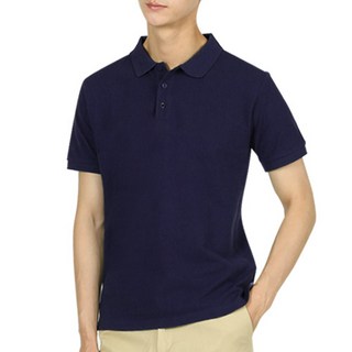 翻領短袖T恤, 海軍藍