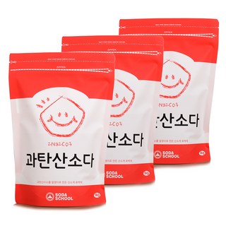 소다스쿨 과탄산소다, 1kg, 3개