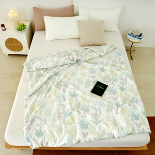 LoveCity 寢城之戀 沁涼夏日 涼感紗冰冰被, 1件, 綠茵悠悠 綠色