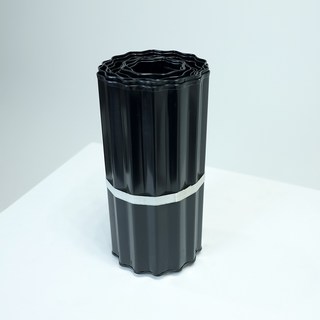 21C Trend Green Guard 堅固花圃分隔鐵製草坪圍邊 25cm x 600cm x 厚度 0.25mm, 黑色