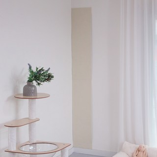 딩동펫 고양이 프로텍션 잘라쓰는 부착식 스크래쳐, 아이보리, 2개