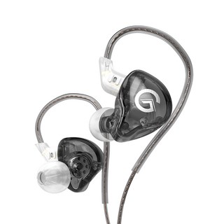 anyclear 動態可拆卸便攜式AUX普通耳機, 黑色, GSTGK-G1