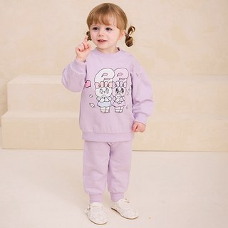 milkmile 女童Esther Bunny快樂日常上下裝套組