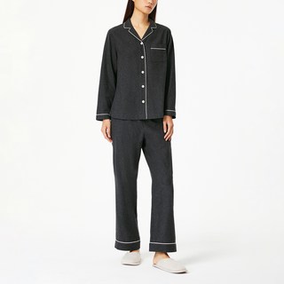 JAJU 女用法蘭絨睡衣上下套組