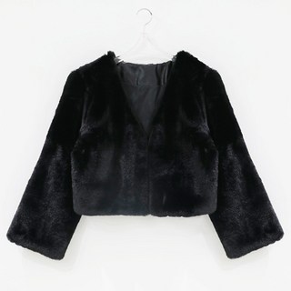 sugarfun 女款Lotming仿皮草外套