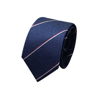 Mscope 雙色條紋自動拉鍊領帶