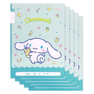 PInK MAnGO Sanrio 初級筆記本 無題 寬行 17行, 帕恰狗, 5本