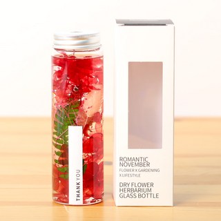 ROMANTIC NOVEMBER 繡球花浮游花永生花, 復古紅