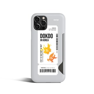 BUBBLEPACK Dokdo in korea圖案卡夾手機殼