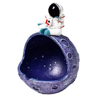 火星太空人菸灰缸 1, 紫色, 1個