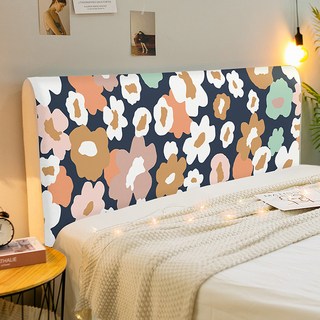 마켓A 플라워페인팅 침대헤드커버, CTZ2406, 1개