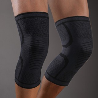 프로딕 스포츠 헬스 무릎 보호대, 2개, 블랙