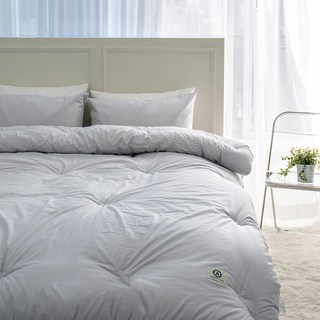灰牛 國產有機棉飯店寢具薄被, 灰色