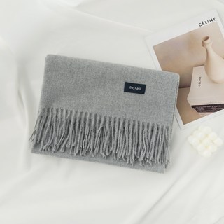 겨울 무지 수술 패션 머플러