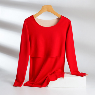 保暖哺乳長袖上衣