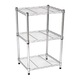 收納中毒 鐵力士置物架 + 移動式滾輪組, 3層, 單色