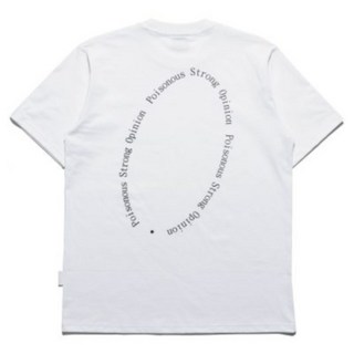 INSURGENTCLUB Circle Opinion 短袖T恤, WHITE
