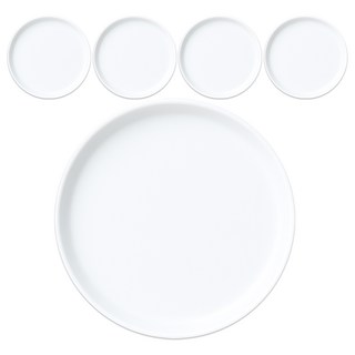 식스파머스 튼튼한 원형 화분 받침, 백색, 5개