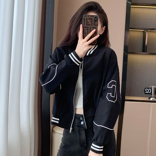 宣光 女款玫瑰棒球外套