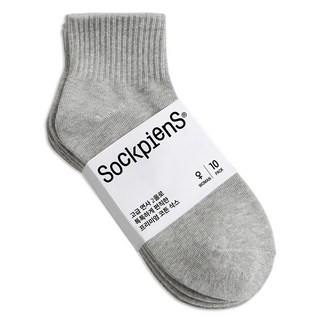 SOCKSPOP 女性優質短筒羅紋襪 10雙