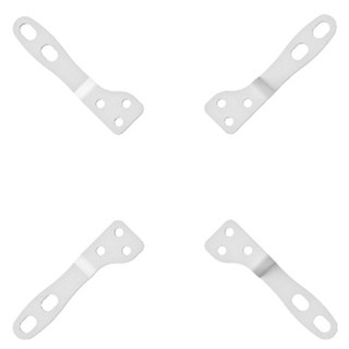 SOYMIX VESA 擴展支架 200 x 200 mm 4件組 TVS-A02, 白色, 1套