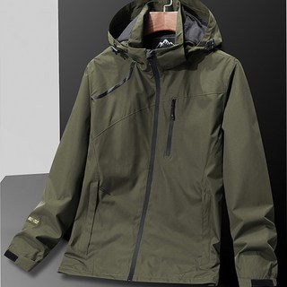 Sunbit 男士 Tave 日常連帽素色簡約防風外套