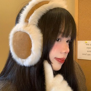 Paperments Feston 麂皮 羊羔毛 厚實 耳罩 18 x 12 cm 13454