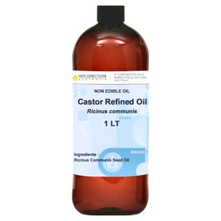 NEW DIRECTIONS 新方向 基底油/按摩油/保濕油/基礎油/蓖麻油, 1個, 1L