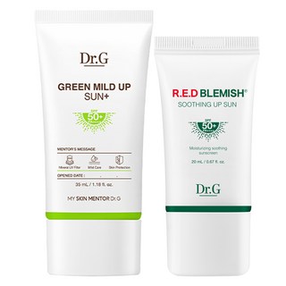 닥터지 그린마일드 업 선 플러스 SPF50+ PA++++ 35ml + 레드 블레미쉬 수딩 업 선 20ml 세트, 1개, 1세트