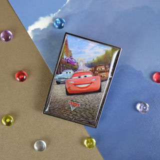 迪士尼 INOKEI 皮克斯 汽車總動員2 海報徽章