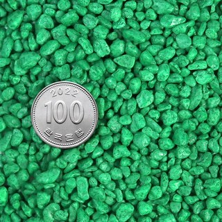 Hwabunworld 彩色寶石 綠色, 1.5kg, 1個