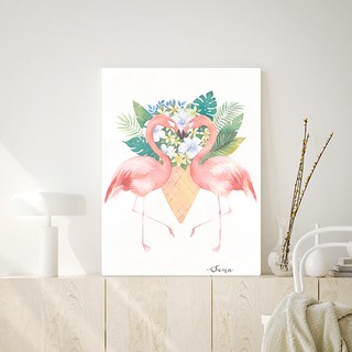 Oholive 摺疊畫框桌, 愛戀紅鶴