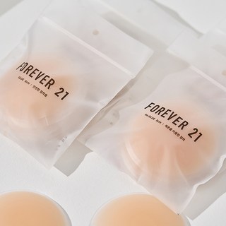 FOREVER 21 Thin Cover無膠型胸貼 2枚入 2包