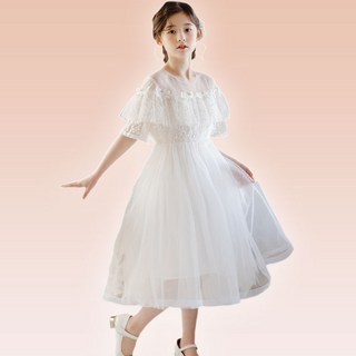 Edgeland 女童花朵披肩洋裝