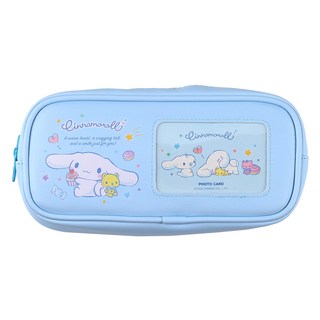 三麗鷗照片卡夾鉛筆盒 大耳狗, 藍色, 1個