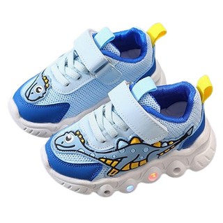 BEBEMARU 兒童恐龍閃光運動鞋 9587