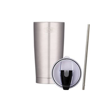 TUMS 真空不鏽鋼隨行杯組，保溫保冷效果佳, 銀色, 500ml, 1組