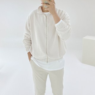 아도르클래식 풀오픈 터틀 브로스 집업 니트 점퍼