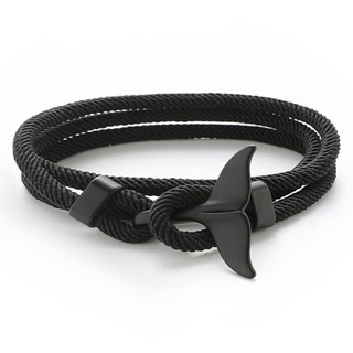 Peonist 繩結鯨魚尾巴手鍊