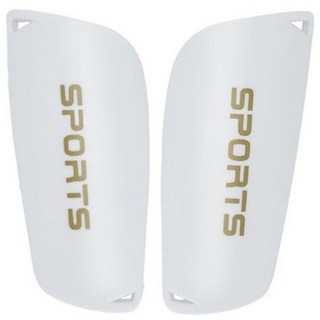 CS Soul 足球五人制足球運動護腿板, 白色, 1個