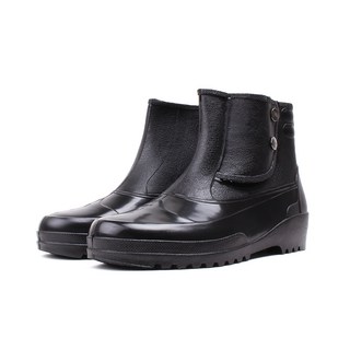 SUPERCOMET 男用輕量短筒橡膠工作雨靴