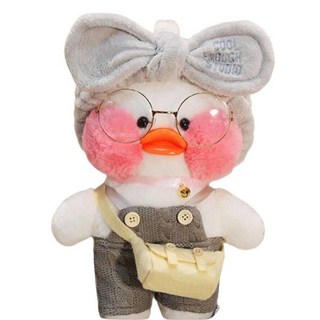 I'CLE Ella 鴨子公仔娃娃, 30cm, 1個, 灰色