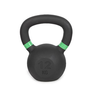 Banseok Sports 刻度壺鈴 12kg, 黑色, 1個